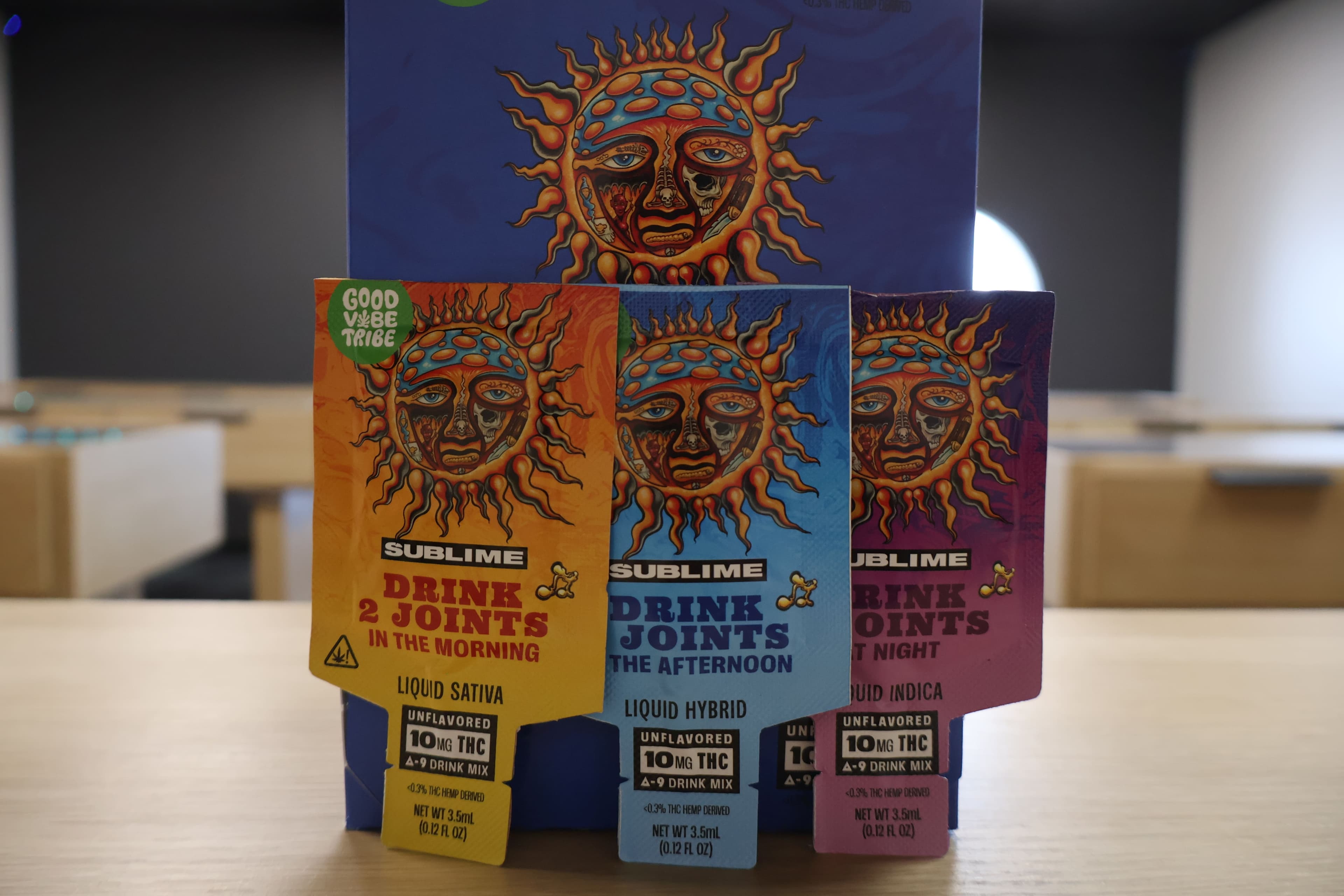 Cannabis-infused drink mix — clean, easy to enjoy — 8th