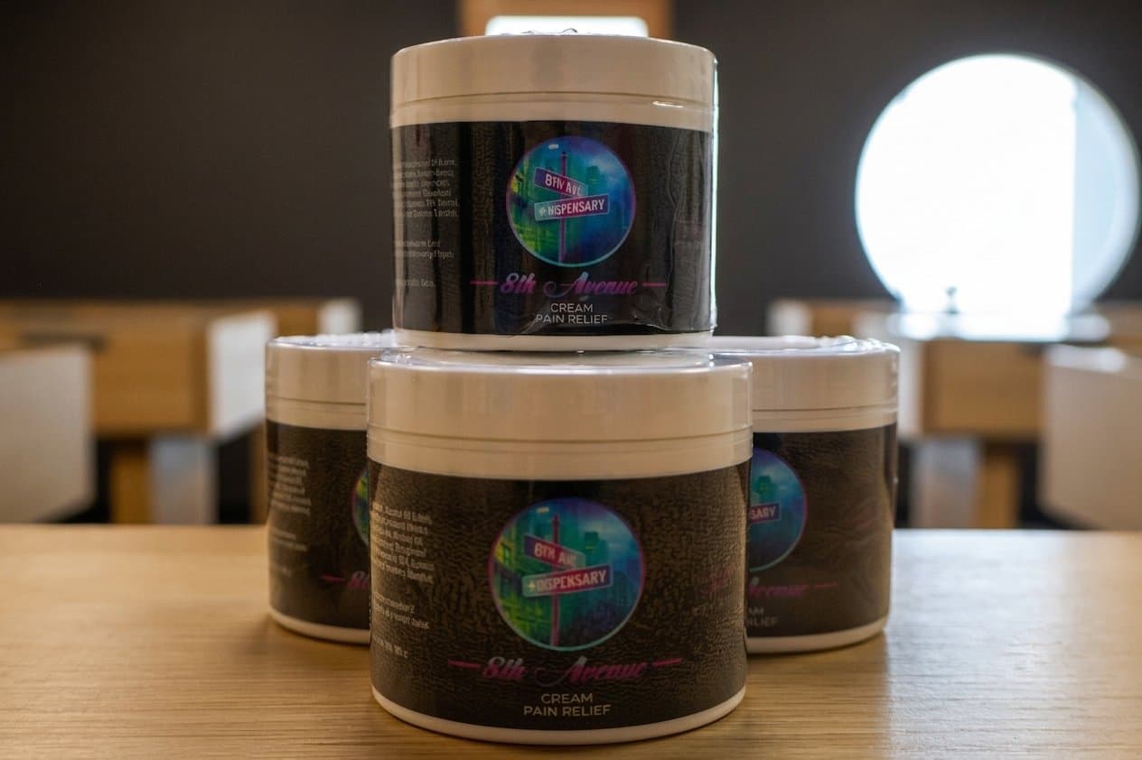 8th Avenue cannabis-infused pain relief cream — topicals